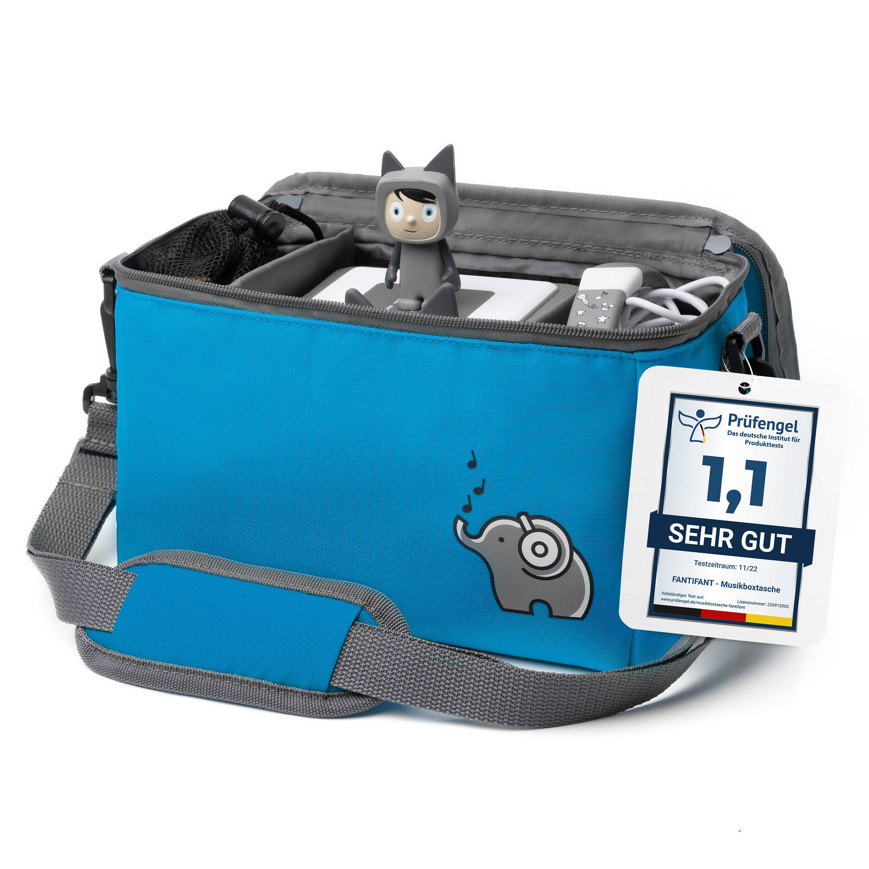 Musikbox-Tasche für Toniebox/Tigerbox und Zubehör