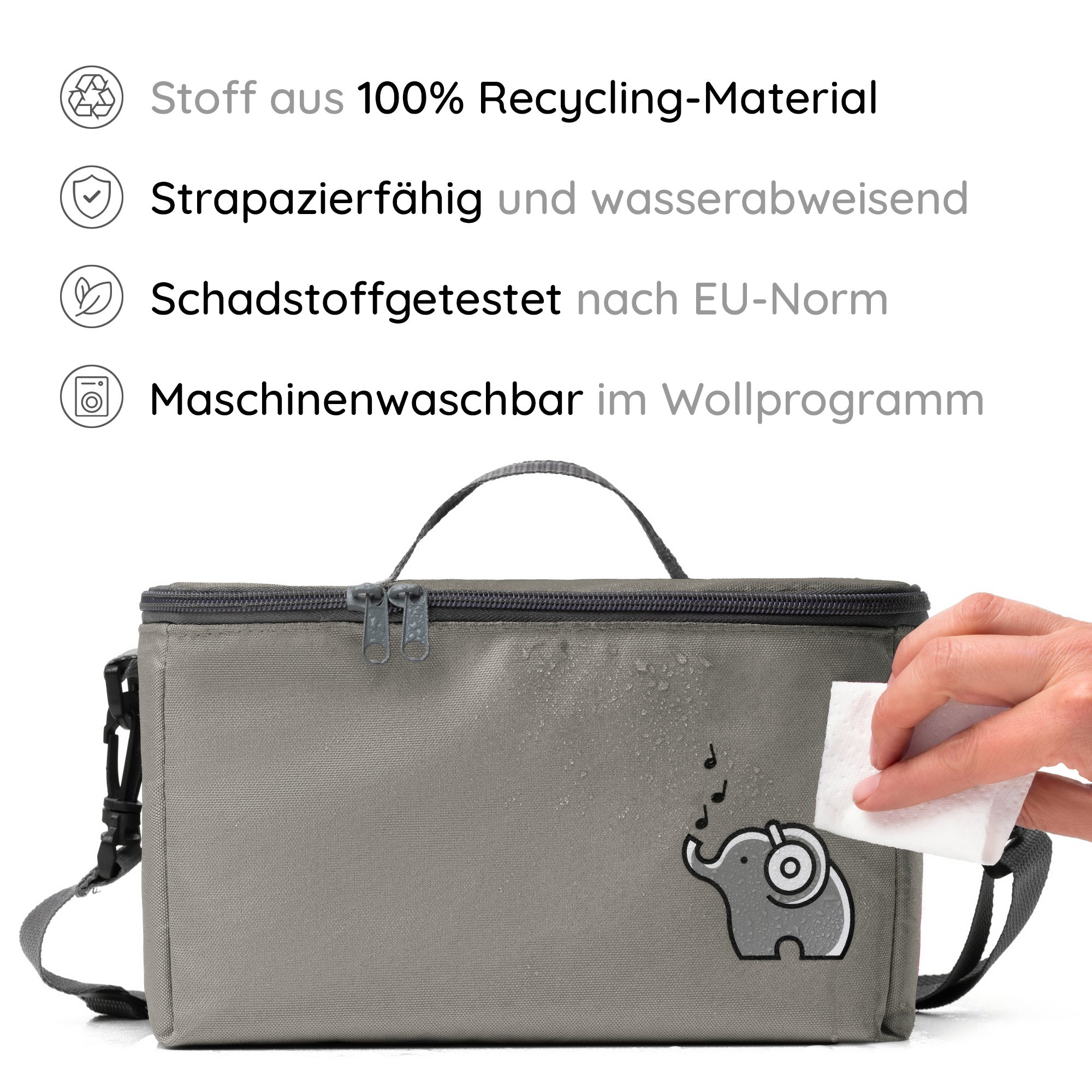 Musikbox-Tasche für Toniebox/Tigerbox und Zubehör
