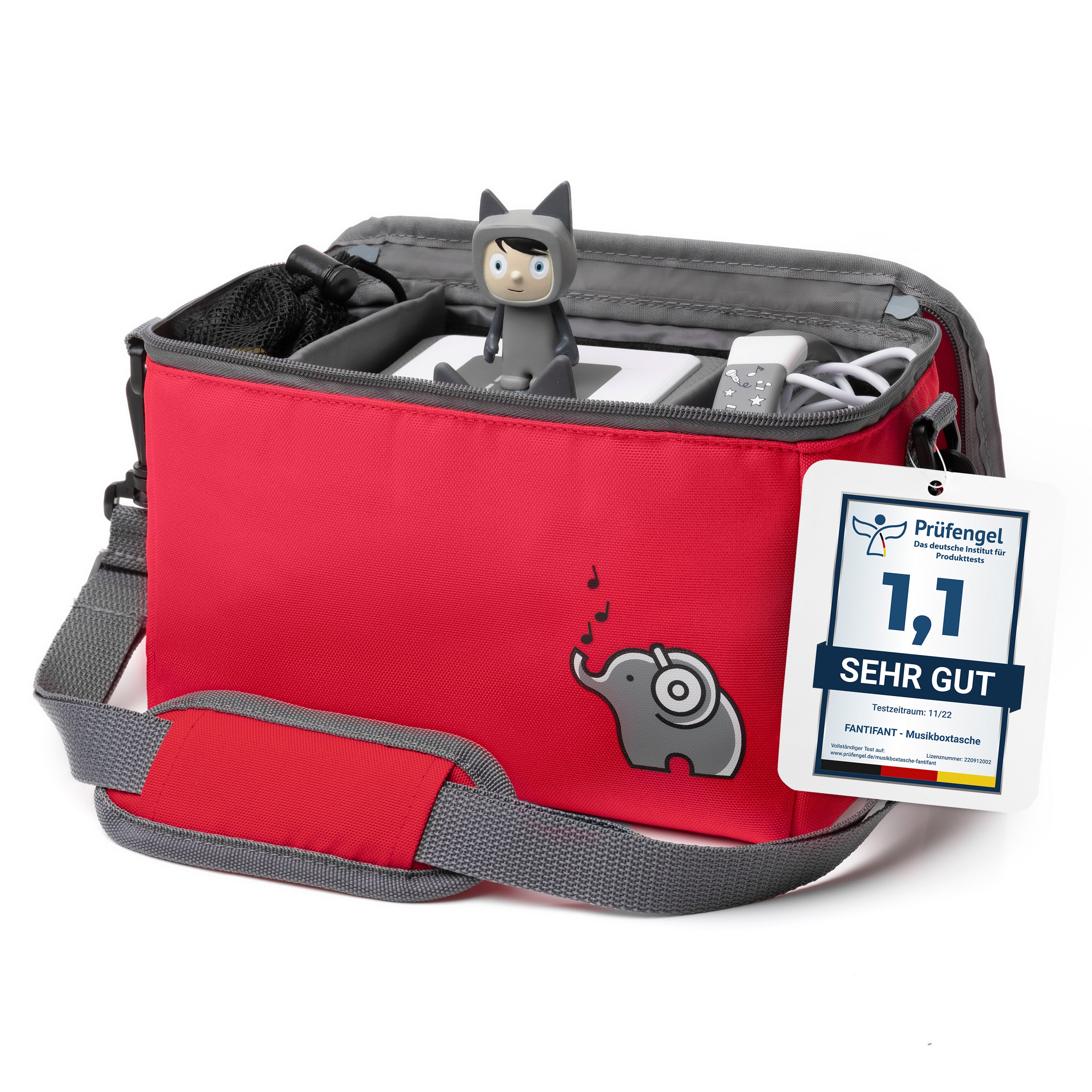 Musikbox-Tasche für Toniebox/Tigerbox und Zubehör