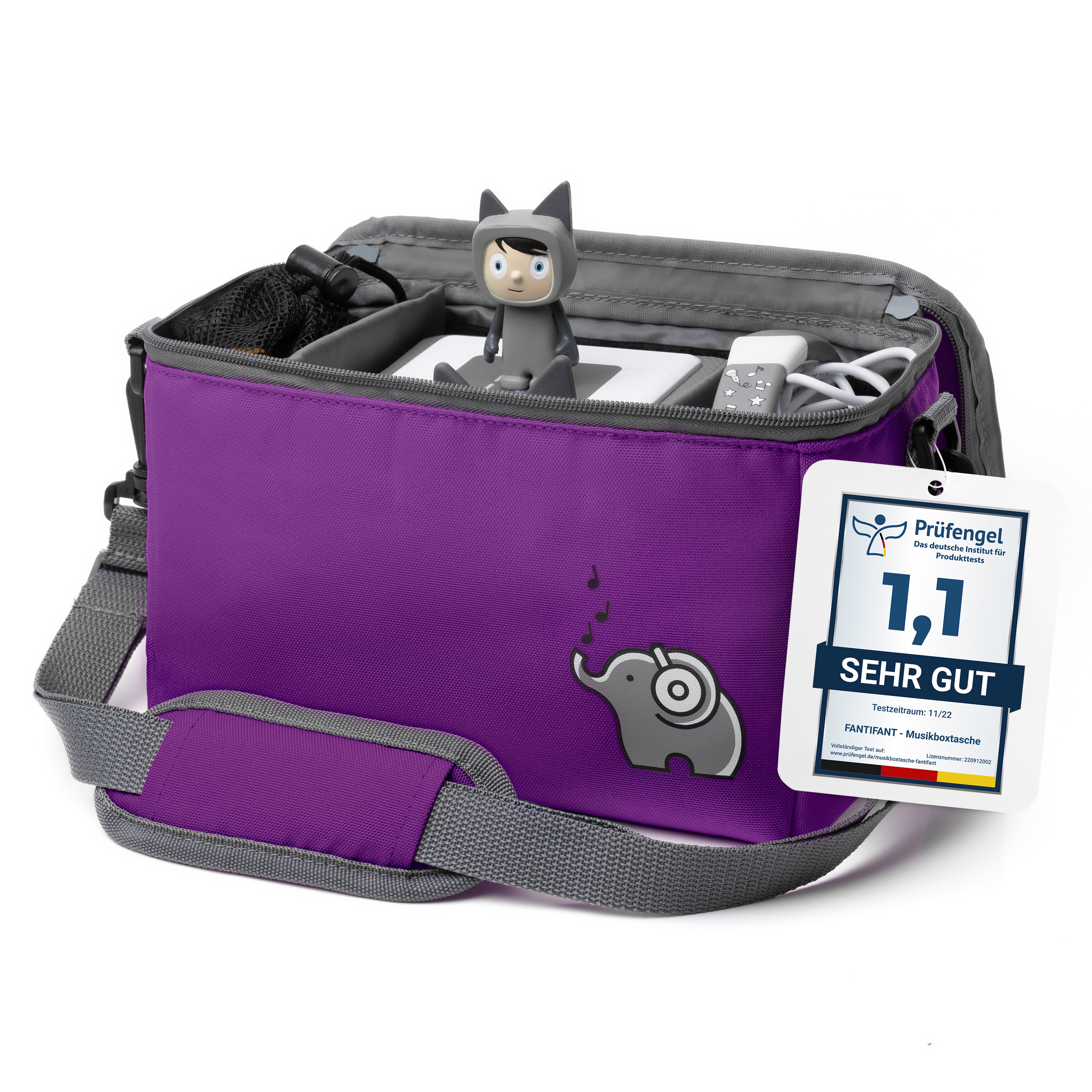 Musikbox-Tasche für Toniebox/Tigerbox und Zubehör